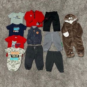 Bundle of Baby Boy Clothes (3-6 months)